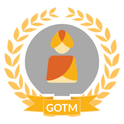 Guru of the Month badge