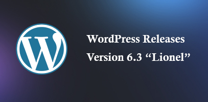 WordPress 6.3 Lionel