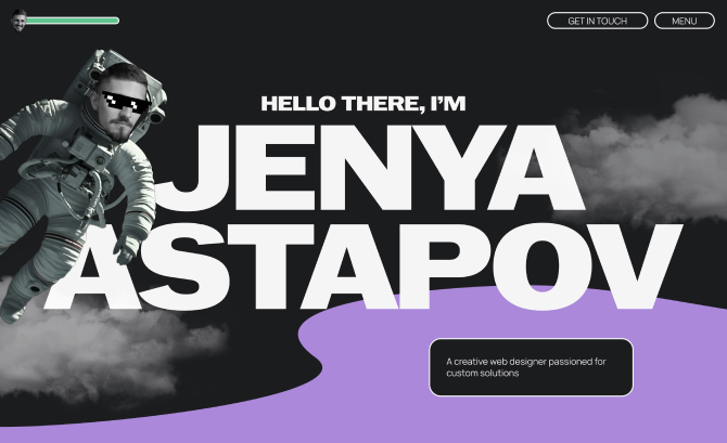 Evgenii Astapov Portfolio Website