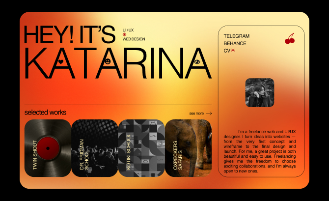 Katarinaiv Portfolio
