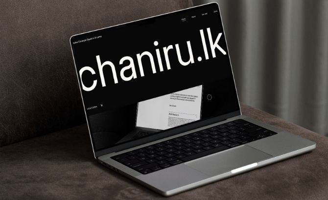 chaniru.lk |Personal Portfolio