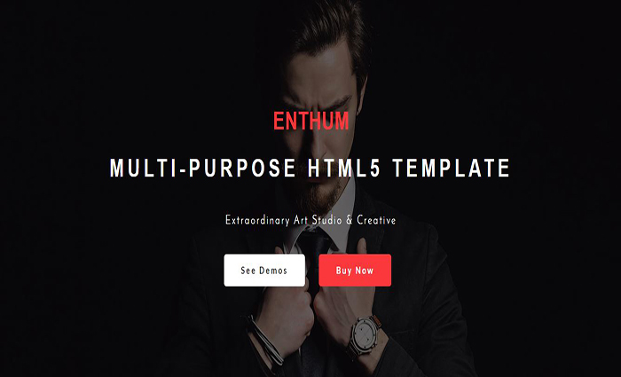 Enthum - Multipurpose HTML Template
