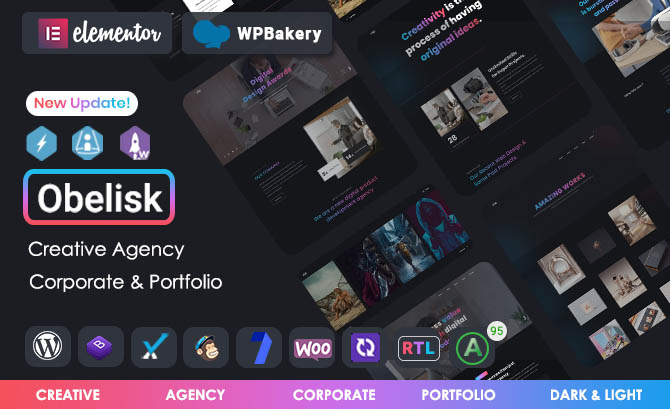 Obelisk Portfolio theme