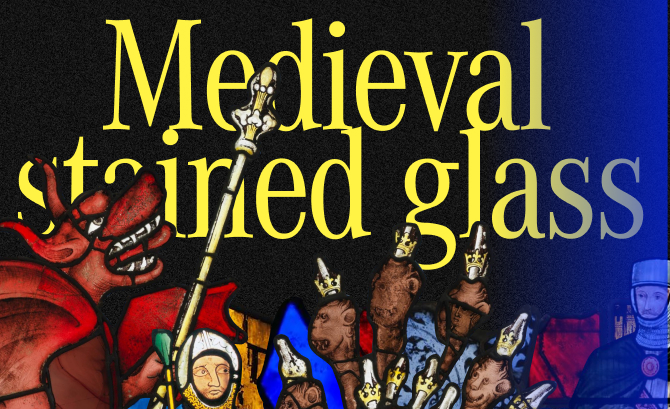 Medieval stained glass