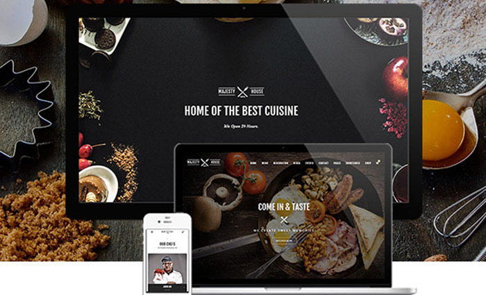 Majesty Restaurants Template