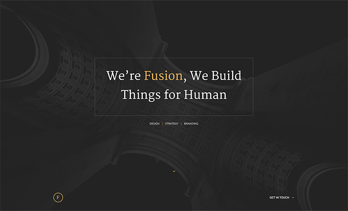 Fusion - Portfolio Template