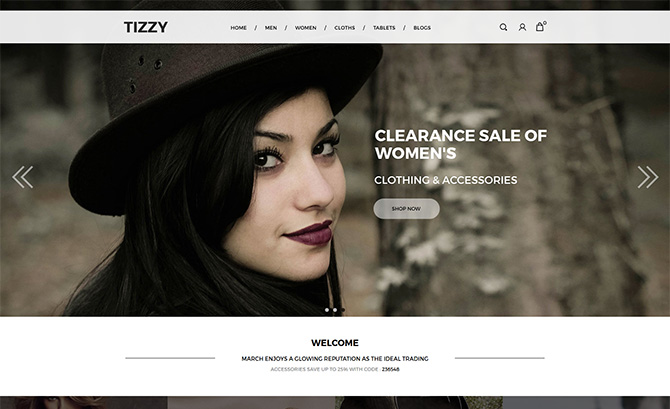 Tizzy -Multipurpose Responsive