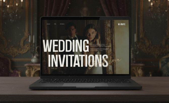 WEDDING INVITATIONS With Love