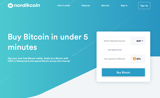 NordikCoin Bitcoin Exchange