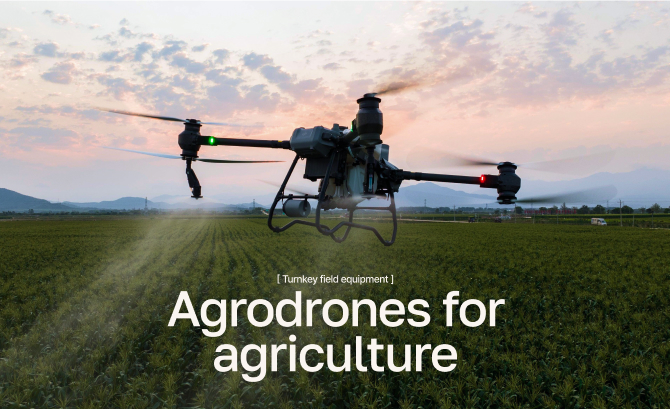 Agrodrones for agriculture