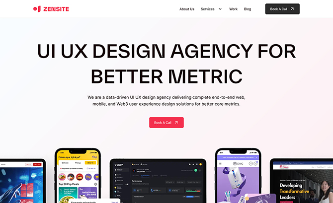 UI UX Design Agency-Zensite 