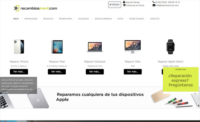 Reparar iPhone Barcelona