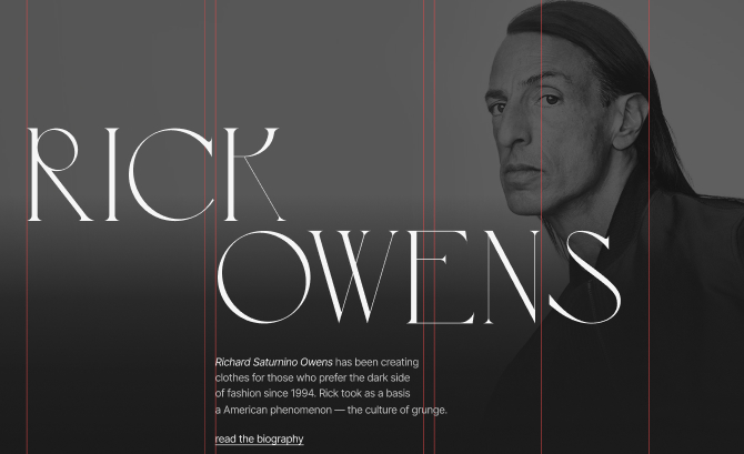 Rick Owens longread