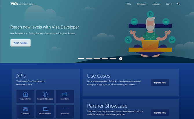 Visa Developer Center