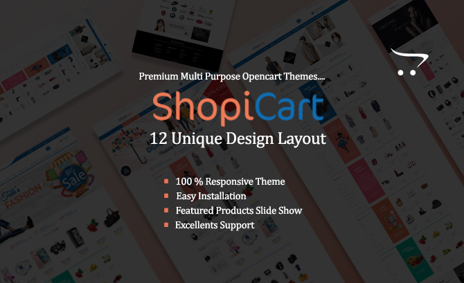 Shopicart Multipurpose Theme