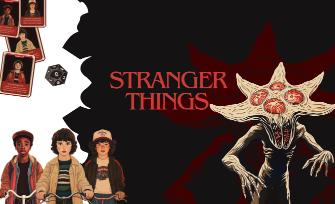 The series Stranger things