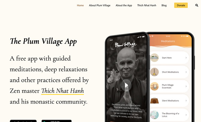 The Plum Village App