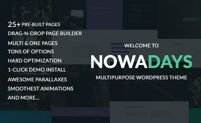 NowaDays WordPress Theme