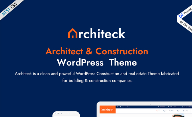 Architeck - Construction WordPress