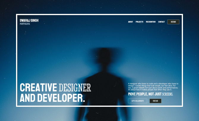 SwarajSingh Portfolio'25