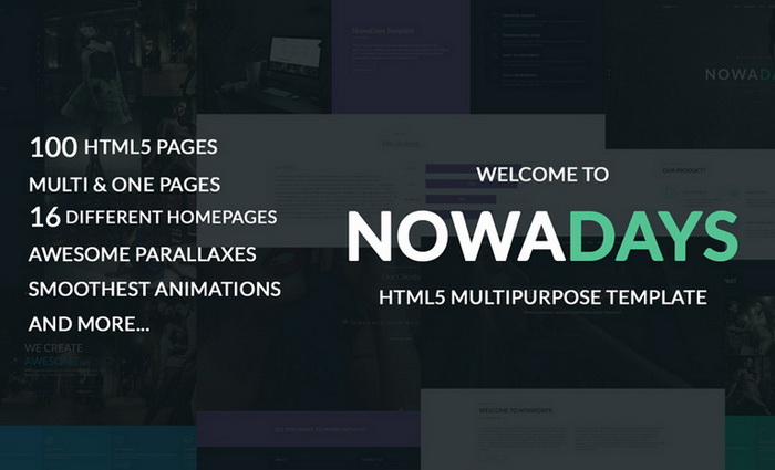 NowaDays - Multipurpose Theme