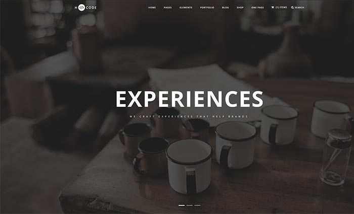 H-Code | Multi-Purpose One/Multi Page Template