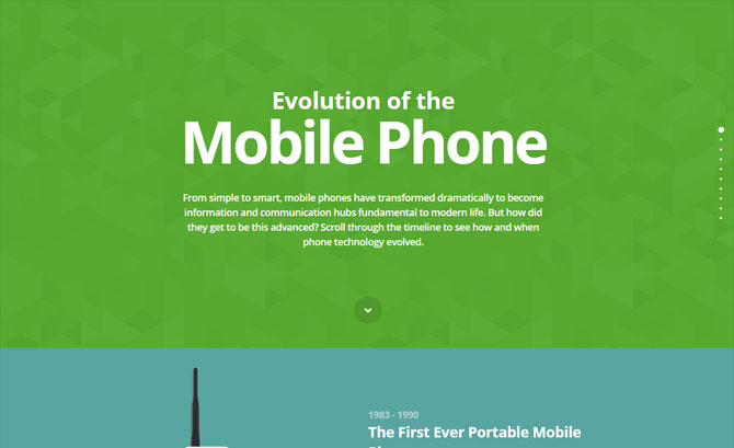 Evolution of the Mobile Phone