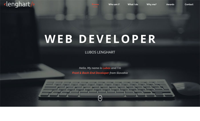 Lenghart.sk - Webdeveloper