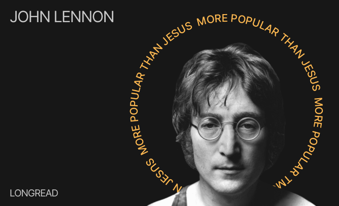 Longread about John Lennon