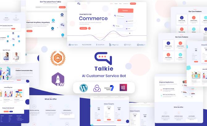 Talkie - Chatbot WP Theme